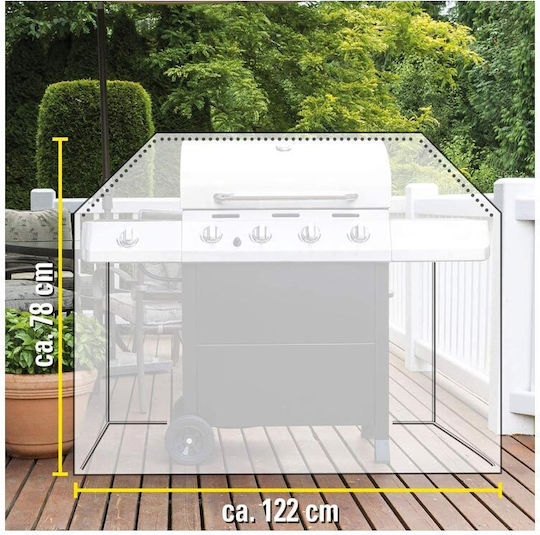 Kinzo Grill Cover Green 122cmx71cmx78cmcm