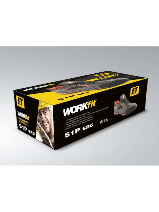 Ft-Safety Workfit Παπούτσι Ασφαλείας Γκρι S1P