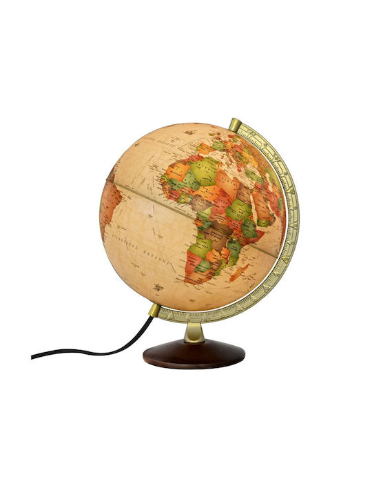 Cosmic Illuminated World Globe with Diameter 30cm