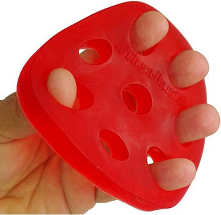 Thera-Band X-trainer Finger - Hand Trainer Net Red with Soft Resistance