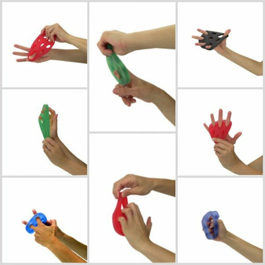 Thera-Band X-trainer Finger - Hand Trainer Net Red with Soft Resistance