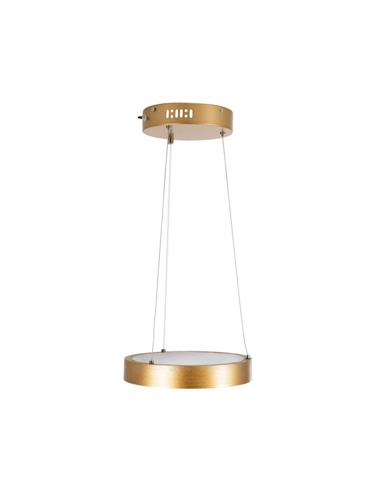 GloboStar Nemesis Ceiling Light Gold LED with Warm to Cool White Light 31x31cm