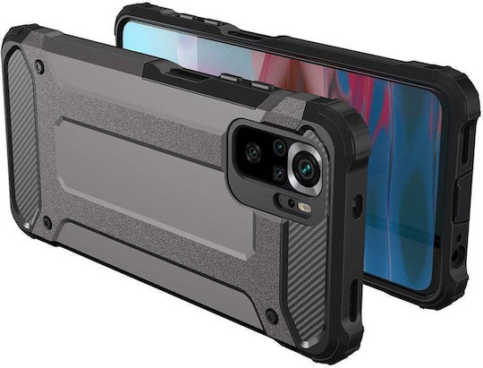 Hurtel Armor Umschlag Rückseite Kunststoff Schwarz (Xiaomi Mi11i)