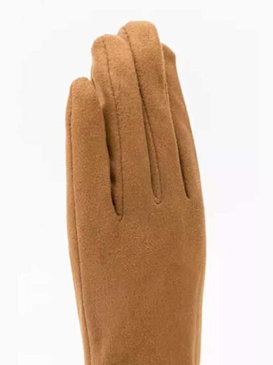 Fragola Light Brown Wolle Handschuhe
