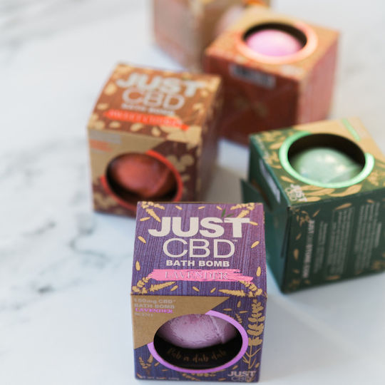 Just CBD Bath Bomb 150mg Rose 142gr
