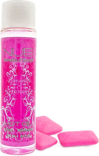Nuei Nuei Cosmetics Massage Oil Hot Oil Heat Effect with Scent Bubblegum 100ml