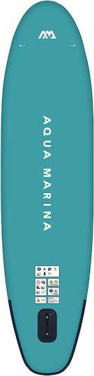 Aqua Marina Vapor 10’4” Inflatable SUP Board with Length 3.15m Green