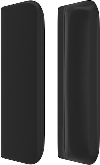 vidaXL Bed Headboard Faux Leather Black 103x88 cm