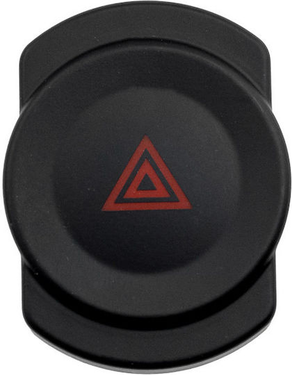 NTY Car Hazard Switch for Dacia Logan / Sandero 8pin Black