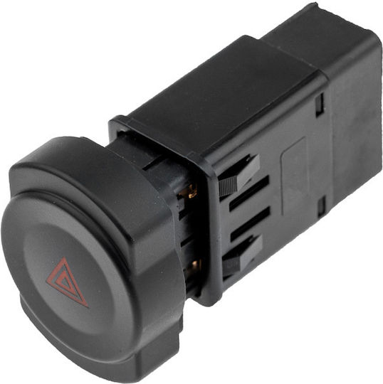 NTY Car Hazard Switch for Dacia Logan / Sandero 8pin Black