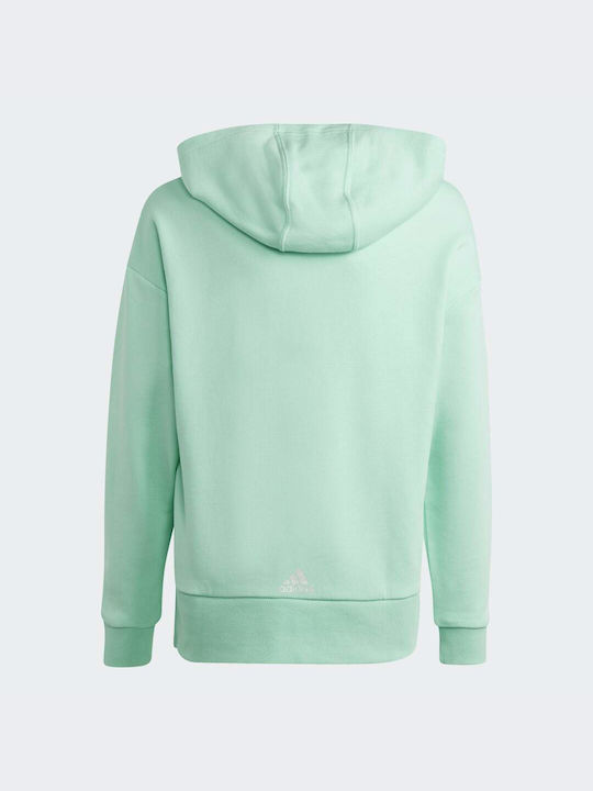 adidas Kids Sweatshirt with Hood Green