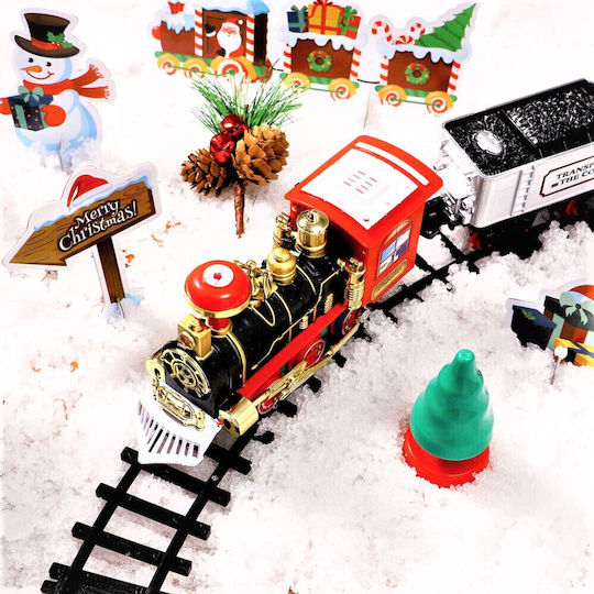 Beleuchtet Weihnachtliche Figur Zug mit Musik Christmas Train