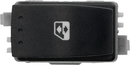 NTY Car Window Switch for Renault Megane II 6pin Black