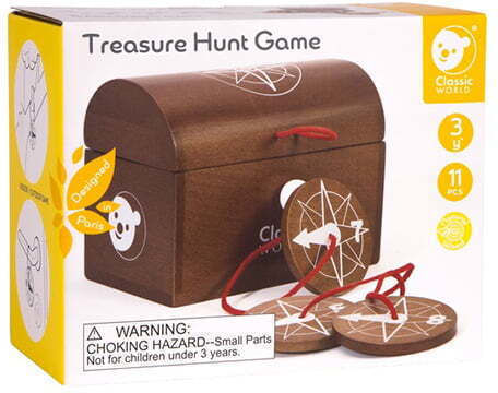 Επιτραπέζιο Παιχνίδι Treasure Hunt Game 3+ Ετών (EN) Classic World