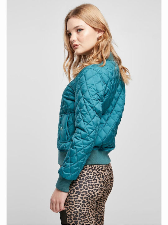 Women's Short Bomber Jacket for Winter Jasper