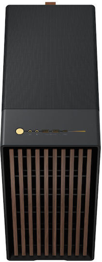 Fractal Design North Gaming Midi Tower Computer Case with Side Window Charcoal Black