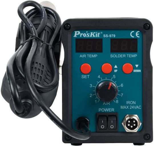 Proskit SS-979 Σταθμός Κόλλησης Ρεύματος 760W με Ρύθμιση Θερμοκρασίας
