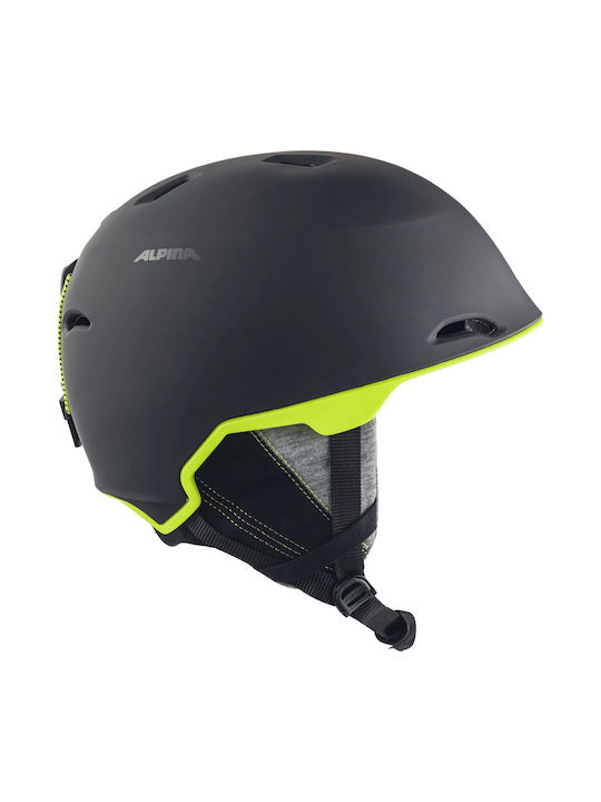 Alpina Maroi Hi Eps Ανδρικό Κράνος για Σκι & Snowboard σε Γκρι Χρώμα