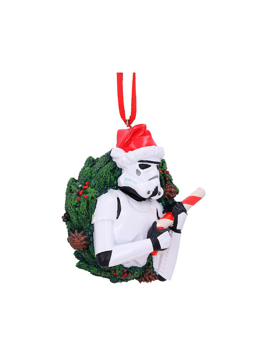 Star Wars Stromtrooper Wreath Hanging Ornament Висяща Украса Венец Полирезин Многоцветен 10бр