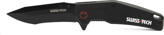 Swiss Tech G10 Satin Polish Σουγιάς Μαύρος