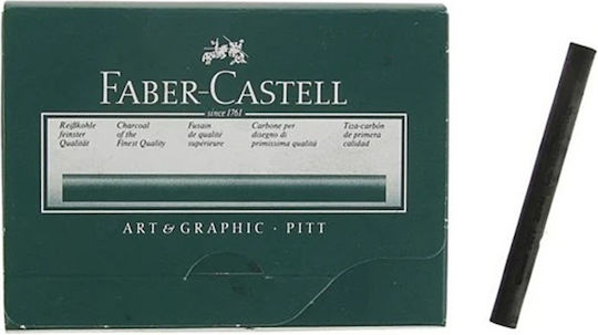 Faber-Castell Pitt Compressed Charcoal Stick Medium Κάρβουνο Ζωγραφικής 1τμχ