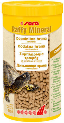 Sera Raffy Mineral Food for Turtle Food Supplement with Minerals for Turtles 1000ml 01895