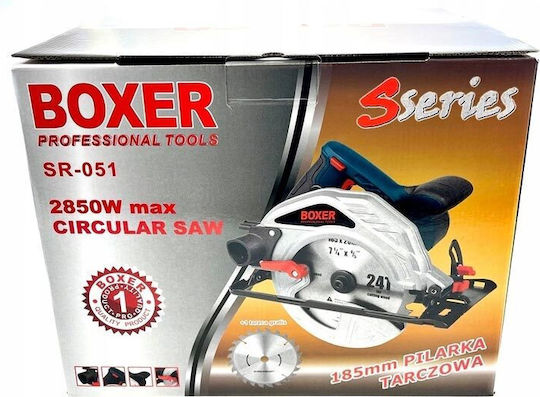 Boxer SR-051 Δισκοπρίονο 2850W με Σύστημα Αναρρόφησης