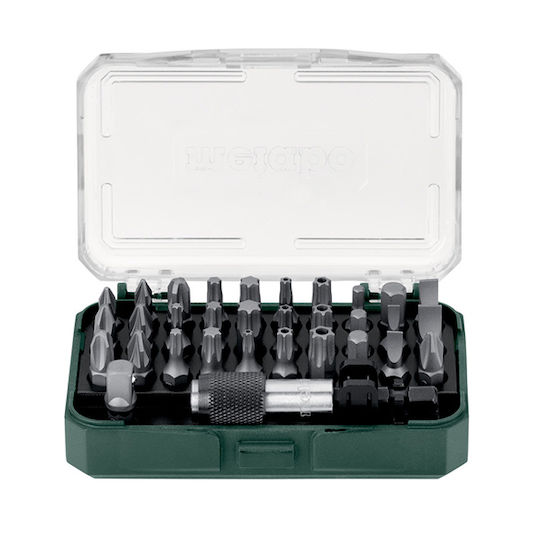 Metabo Set 32 Schraubendreher-Bits E-Commerce-Website / Torx / Gerade / Stern / Kreuz