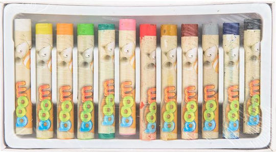 Boom Oil Pastels 12colours DSPAST-12