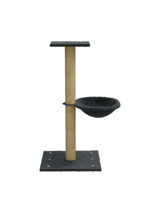 vidaXL Scratching Post Cat Trees Gray 35x35x74cm