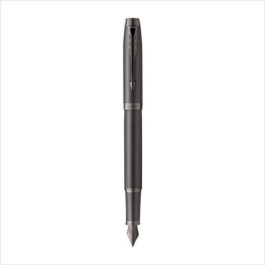 Parker IM Monochrome Replacement Nib Medium 1mm Black made of Brass with Black Ink and with 1 Replacement Nibs