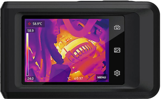 Hikmicro Pocket2 Θερμοκάμερα με Οθόνη 3.5" για Θερμοκρασίες από -20°C έως 400°C