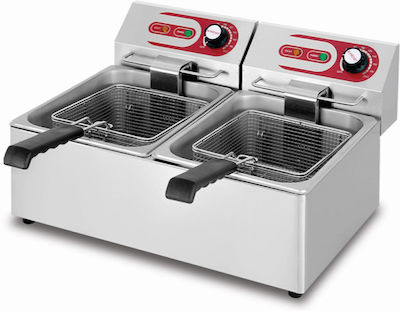 ICS FM Fryer Electric 3kW Capacity 6lt 26.5x41.5x29cm EF-6L