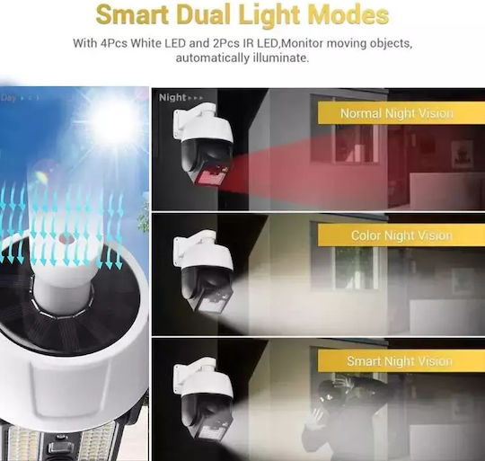 Cameră De Supraveghere Falsă Tip Bullet Cameră De Supraveghere Simulare Cu Iluminare LED Albă