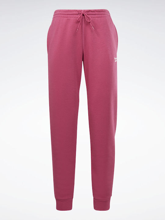 Identity Παντελόνι Φόρμας με Λάστιχο Semi Proud Pink