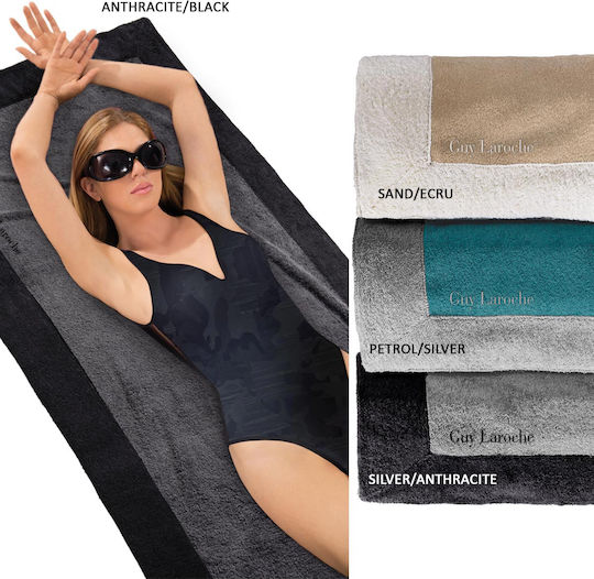 Guy Laroche King Cotton Petrol Blue 170x85cm