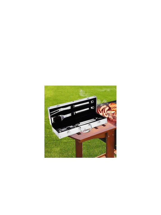 BigBuy Set de 4 unelte BBQ C80210330