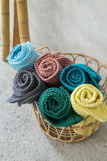 Nima Shore Cotton Pareo Light Blue 160x90cm
