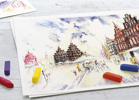 Faber-Castell Soft Pastels Set von Buntstiften mit 48 Farben