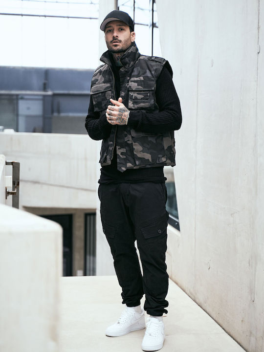Ranger Sleeveless Jacket Dark Camo