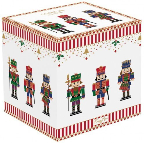 Marva Vase with Nutcrackers Marva Vase with Nutcrackers