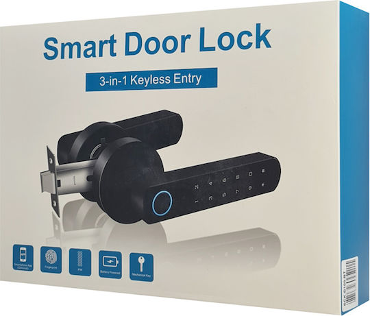 Secukey Elektronisches Schloss mit Bluetooth Verbindung Schwarze