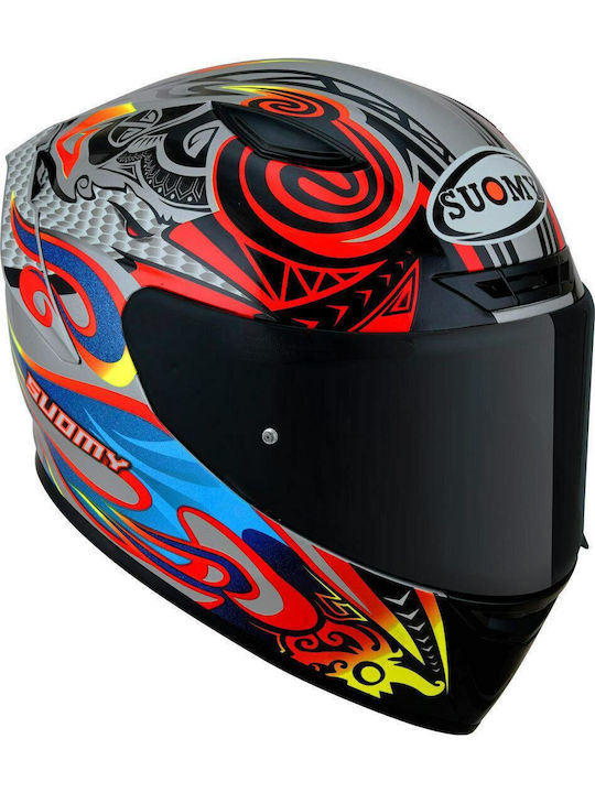 Suomy Fullface Track-1 Design 05 Flying Κράνος Μηχανής Full Face ECE 22.06 1350gr