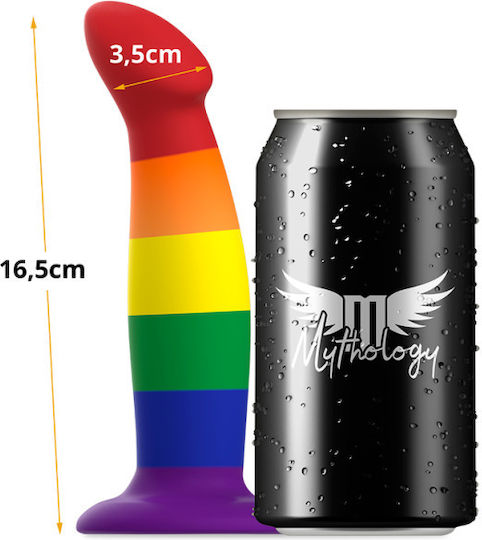 Mythology Garrick Pride Ρεαλιστικό Dildo με Βεντούζα 16.5cm
