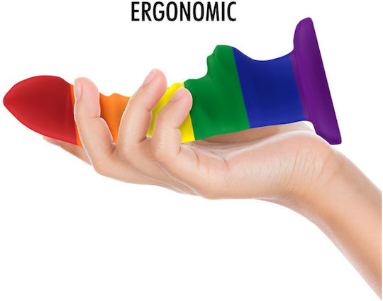 Mythology Colby Pride Dildo realist Cu ventuză 17cm