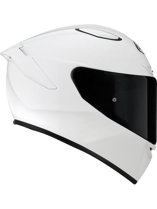 Suomy Track-1 Plain W3 / White Κράνος Μηχανής Full Face ECE 22.06 1350gr