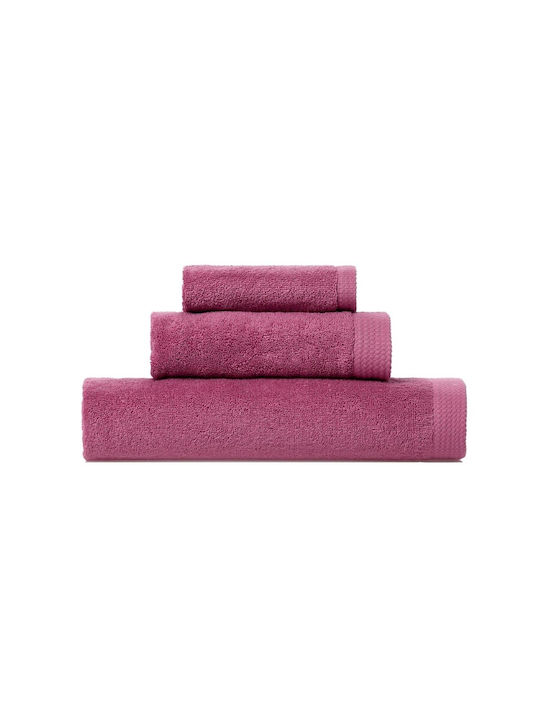 Cryspo Trio Hand Towel Premium 30x50cm Pomegranate Weight 600gr/m²