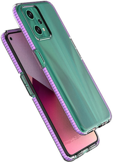 Hurtel Spring Back Cover Σιλικόνης 1mm Light Blue (Realme 9 5G / 9 Pro)