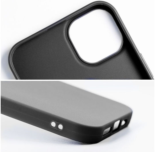 Matt Back Cover Σιλικόνης Μαύρο (Galaxy A04s)