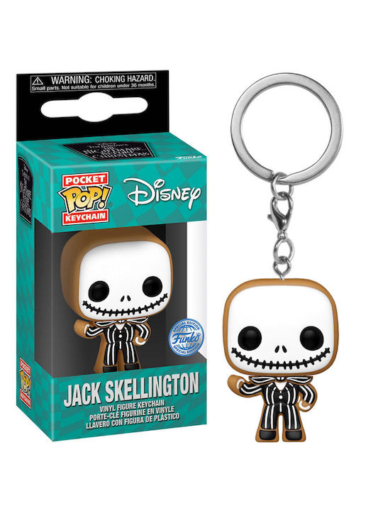 Funko Pocket Pop! Keychain Disney: Nightmare Before Christmas - Jack Skellington Special Edition